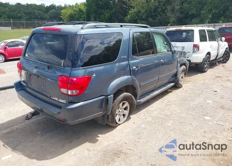 2005 Toyota Sequoia Sr5 V8 from USA, damaged, VIN 5TDBT44A35S248340